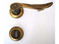 Kování rozetové MYSTIC-R klíč bronz česaný OFS